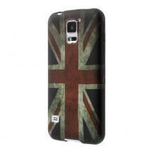 Силиконов калъф / гръб / TPU за Samsung G900 Galaxy S5 / Samsung S5 - UK Flag