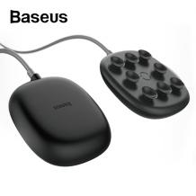 Оригинално универсално зарядно за безжично захранване BASEUS Suction Cup / Fast Wireless Charger Qi - черно
