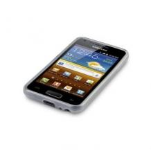 Силиконов калъф ТПУ за Samsung i9070 Galaxy S Advance - прозрачен матиран