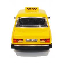 Метална кола Lada 2107 Taxi 1:24