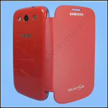 Луксозен калъф Flip cover тефтер за Samsung Galaxy S3 S III SIII  I9300 - червен