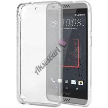 Ултра тънък силиконов калъф / гръб / TPU Ultra Thin за HTC Desire 650 - прозрачен
