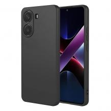 Силиконов калъф / гръб / за Xiaomi Redmi A7 Pro - черен кейс със защита на камерата