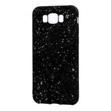 Луксозен силиконов калъф / гръб / TPU за Samsung Galaxy S8 G950 - метеор / бяло