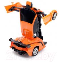 Кола с дистанционно управление трансформърс - оранжева