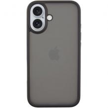 Луксозен гръб / кейс / X-Level Frosted Sand Series за Apple iPhone 16 Plus (6.7) - черен