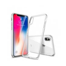 Луксозен твърд гръб за Apple iPhone X - прозрачен