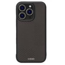 Луксозен гръб / кейс / X-Level Rhombus Series за Apple iPhone 16 Pro Max (6.9) - черен