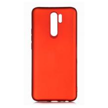 Силиконов калъф / гръб / TPU за Xiaomi Redmi 9 - червен / мат