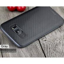 Оригинален луксозен гръб IPAKY за Samsung Galaxy S7 Edge G935 - черен