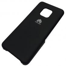 Оригинален гръб Silicone Cover за Huawei Mate 20 Pro - черен