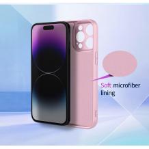 Силиконов калъф / кейс / Nano TPU за Honor X5c Plus - розов гръб със защита за камерата