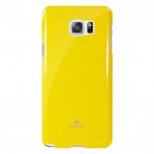 Луксозен силиконов калъф / кейс / TPU Mercury GOOSPERY Jelly Case за Samsung Galaxy Note 5 N920 / Samsung Note 5 - оранжев