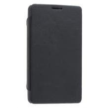 Кожен калъф Flip Cover тип тефтер за Nokia Lumia 820 - черен