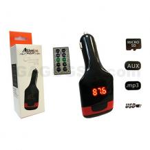 FM Transmiter / MP3 Player TM-90 с дистанционно - червено