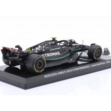 Метална кола Mercedes-AMG F1 W14 E Performance Lewis Hamilton Formula 1 2023 - Edicola 1:24