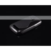 Силиконов калъф ТПУ S Style за Nokia Lumia 610 - Черен
