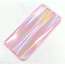Луксозен твърд гръб Aurora за Samsung Galaxy A50 / A50S / A30S  - прозрачен / розов / холограма