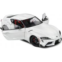 Метална кола Toyota GR Supra White 2023 Solido 1/18 