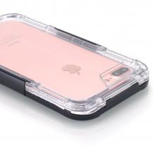 Водоустойчив калъф / Waterproof Heavy Duty Phone Case Cover за Apple iPhone 7 - черен