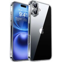 Силиконов калъф / гръб / TPU кейс 2mm за Apple iPhone 16 Plus (6.7) - прозрачен гръб със защита за камерата