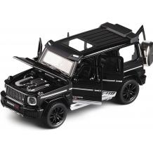 Метален джип с отварящи се врати капаци светлини и звуци Mercedes Benz G-Class BRABUS G700 1:32