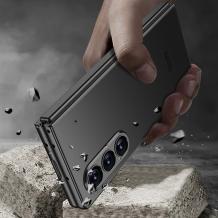 Луксозен гръб / кейс / Elegant Case за Samsung Galaxy Z Fold 7 - черен