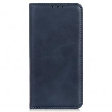 Луксозен кожен калъф Flip тефтер Magnetic Book със стойка за Xiaomi Redmi 17 - тъмносин