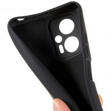 Силиконов калъф / гръб / TPU кейс за Realme C55 - черен със защита за камерата
