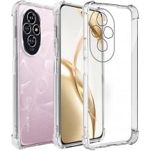 Удароустойчив силиконов калъф / гръб / TPU Anti Shock за Honor 200 - прозрачен