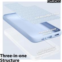 Силиконов калъф / кейс / Nano TPU за Samsung Galaxy A56 5G - светло син гръб със защита за камерата