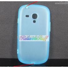 Силиконов гръб / калъф / ТПУ за Samsung Galaxy S DUOS S7562 - син / мат