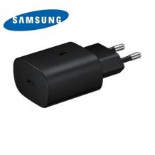 Оригинално зарядно / адаптер / за Samsung Galaxy S21 FE  Super Charge 25W / Type-C - черно