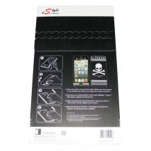 Скрийн протектор / Screen protector лице и гръб за Apple Iphone 5 - череп