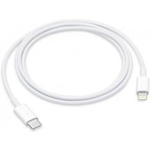 Оригинален кабел за зареждане и пренос на данни за Apple iPhone 13 Mini 5.4" / Type-C to Lightning - бял