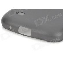 Ултра тънък силиконов калъф / гръб / TPU за Samsung Galaxy S4 Mini I9190 / I9192 / I9195 - черен / мат