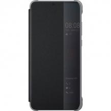 Луксозен калъф Smart View Cover за Huawei P20 Pro - черен
