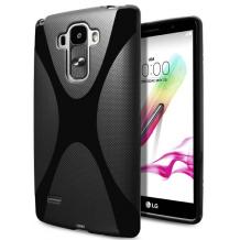 Силиконов калъф / гръб / TPU X Style за LG G4 - черен