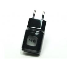 Оригинално зарядно устройство 100-220V + Micro USB кабел 5.0V-1.8A за LG G3 D850 - черен