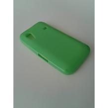 Силиконов калъф / гръб / TPU за Samsung Galaxy Ace S5830 - зелен / мат