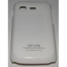 Заден предпазен твърд гръб / капак / SGP за Samsung Galaxy Pocket S5300 - бял