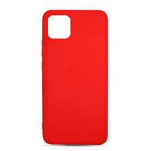 Луксозен силиконов калъф / гръб / Nano TPU кейсза Samsung Galaxy A12 - червен