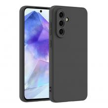 Силиконов калъф / кейс / Nano TPU за Samsung Galaxy A26 5G - черен гръб със защита за камерата