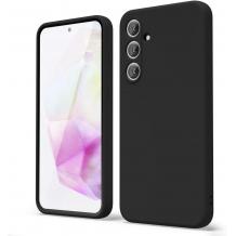 Силиконов калъф / кейс / Nano TPU за Samsung Galaxy A26 5G - черен гръб със защита за камерата