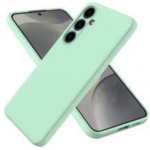 Силиконов калъф / кейс / Nano TPU за Samsung Galaxy A26 5G - мента гръб със защита за камерата