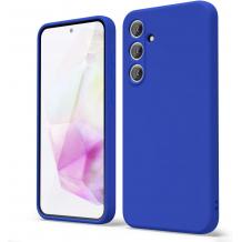 Силиконов калъф / кейс / Nano TPU за Samsung Galaxy A26 5G - син гръб със защита за камерата