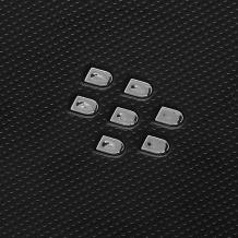 Ултра тънък кожен калъф Flip тефтер за BlackBerry Z10 - черен
