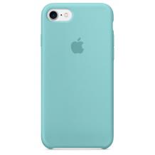 Оригинален гръб Silicone Cover за Apple iPhone 7 / iPhone 8 - светло син