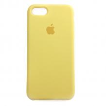 Оригинален гръб Silicone Cover за Apple iPhone 7 / iPhone 8 - жълт