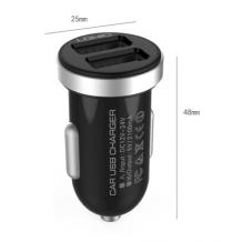 Mини USB зарядно за кола / Mini USB Car Charger Adapter LDINIO DL-C22 12-14V / 5V-2.1A - черeн